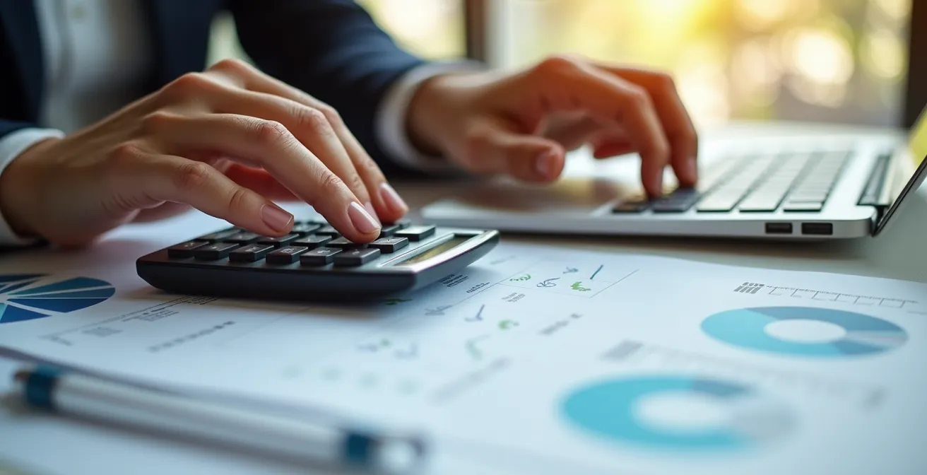 Analyse financière des coûts cloud avec graphiques et indicateurs de performance